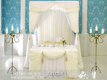 Свадебное оформление от дизайн студии "Артмикс" смотреть подробнее Свадебное оформление от дизайн студии "Артмикс"