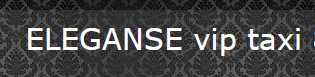 VIP такси Элеганс