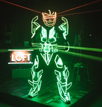 Световое и фаер шоу "GALACTIC LIGHT"