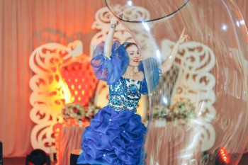 Шоу мыльных пузырей Ксении Климшиной