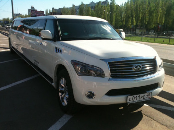 Лимузин Infiniti Qx56 смотреть подробнее Лимузин Infiniti Qx56