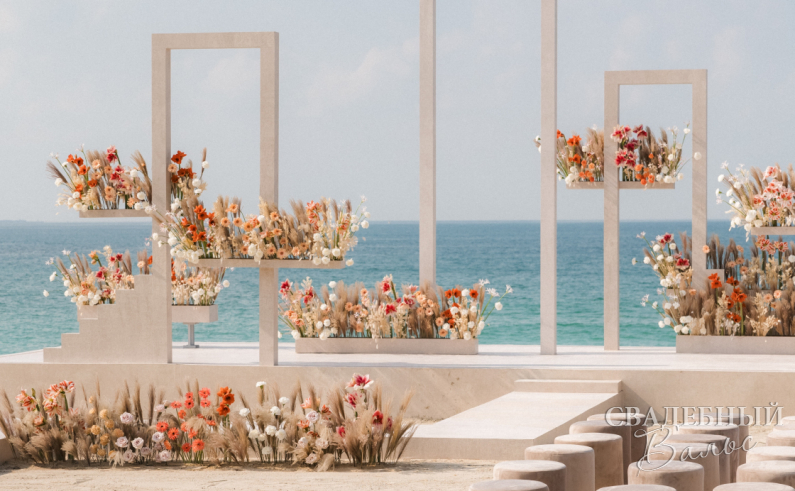 Юлия и Даниил Роскошная свадьба на берегу Персидского залива