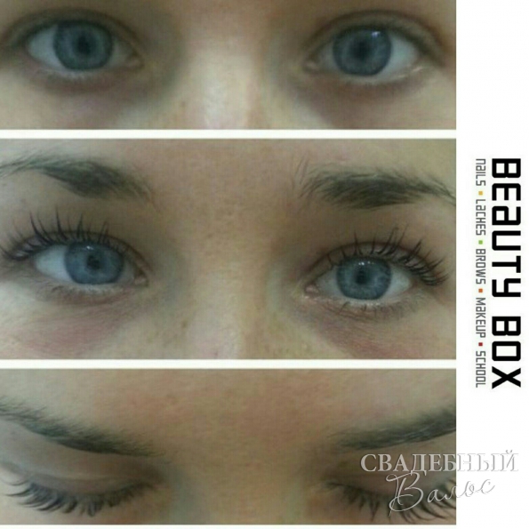 Наши работы: Ламинирование и ботокс ресниц