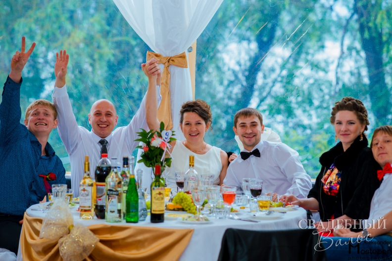 Свадьба Максима и Марии в стиле Оскар