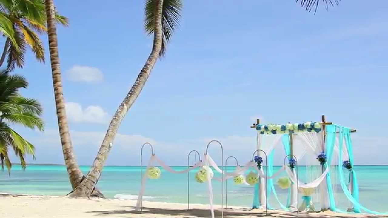 SunWedding - Свадьба в Доминикане. Wedding in Dominicana.01.09.2015 остров Саона Алина и Иван