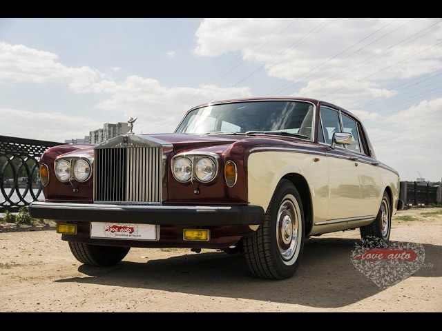 Rolls Royce Silver Shadow вишневый