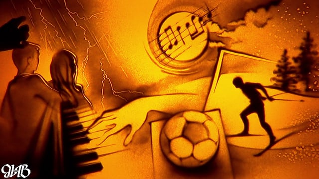 Песочная love story для Алины и Алексея из Москвы