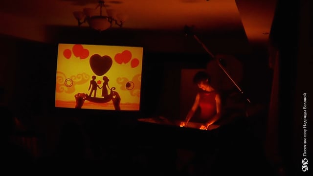 Шоу теней на свадьбе Марины и Саши в Екатеринбурге