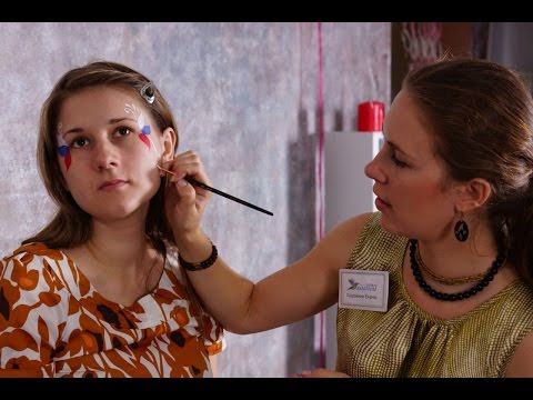 Аквагрим  мастер класс от студии аквагрима 